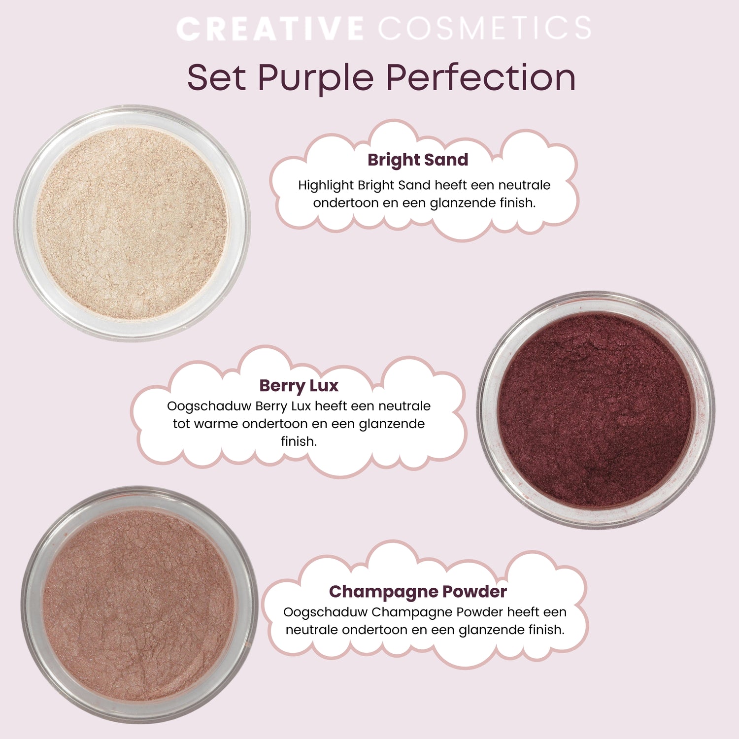 Eyeshadowset Purple Perfection